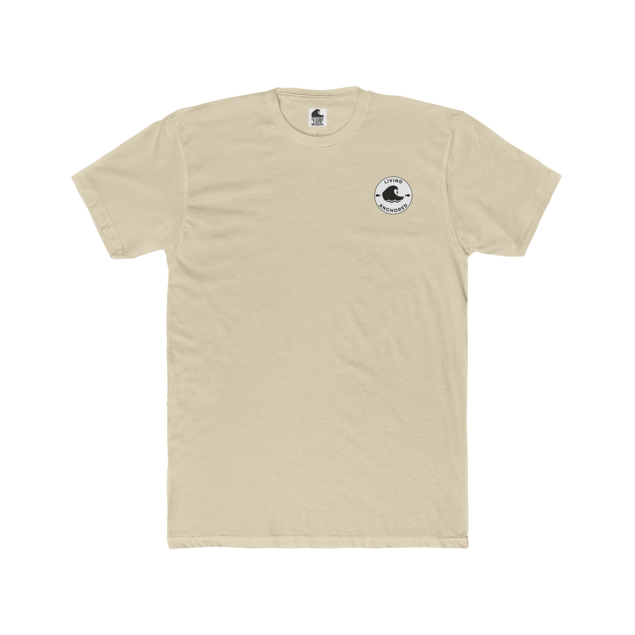 Living Anchored Wave & Bird Faith Tee – Psalm 93:4