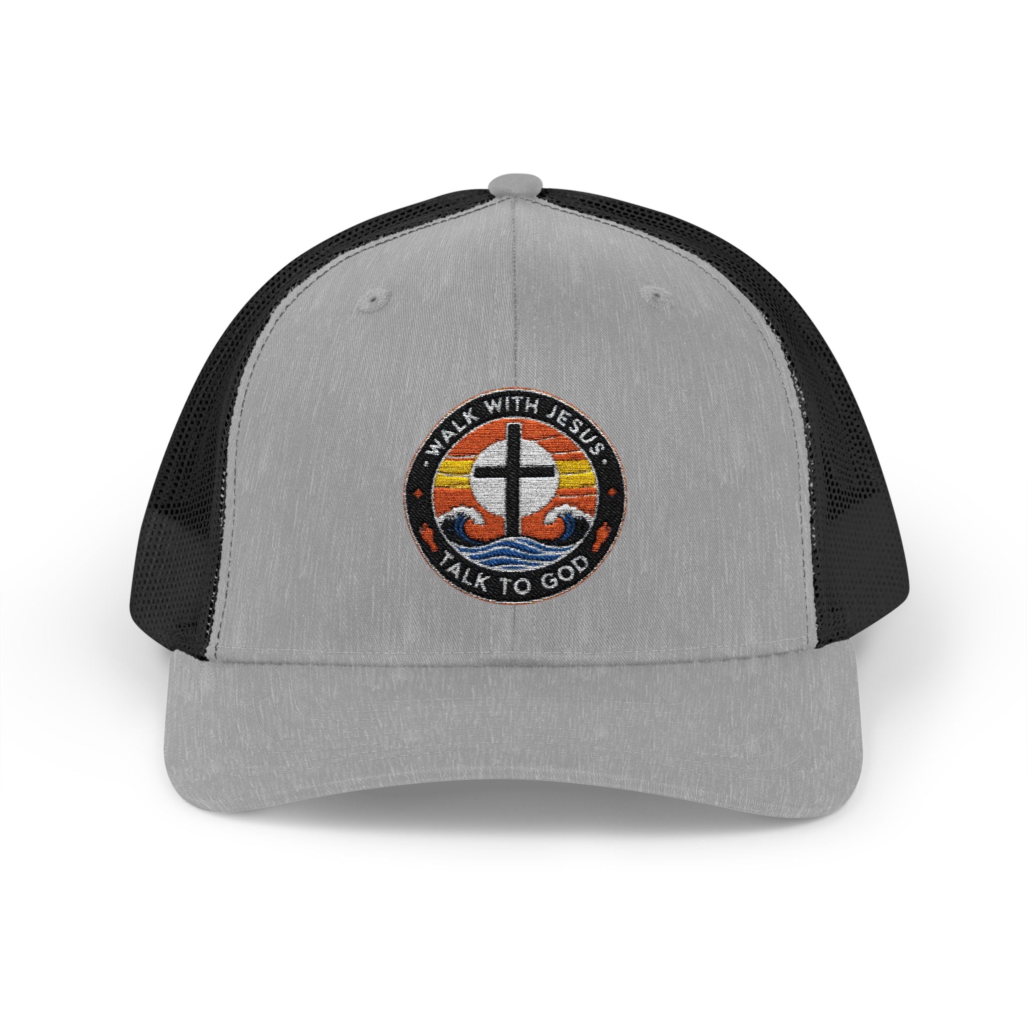 Walk With Jesus – Snapback Trucker Cap