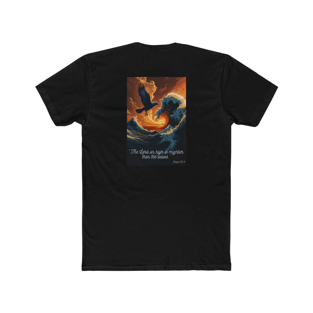 Living Anchored Wave & Bird Faith Tee – Psalm 93:4