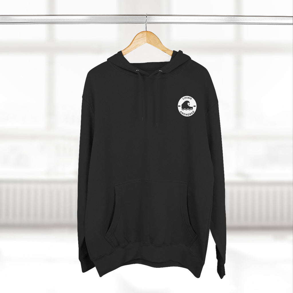 Living Anchored – Well & Living Water Scripture Fleece Hoodie