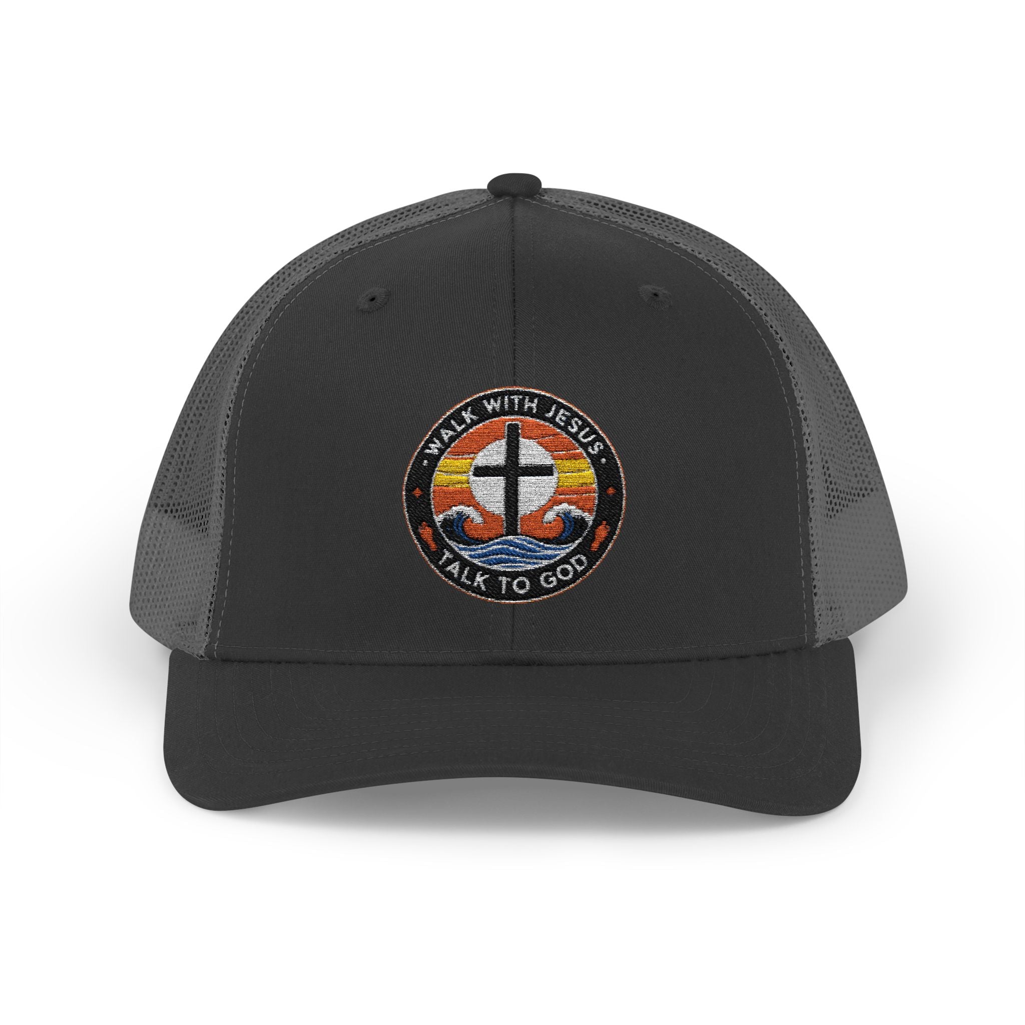 Walk With Jesus – Snapback Trucker Cap