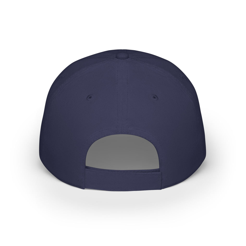 Living Anchored | Low Profile Baseball Cap (Purple & White Patch)