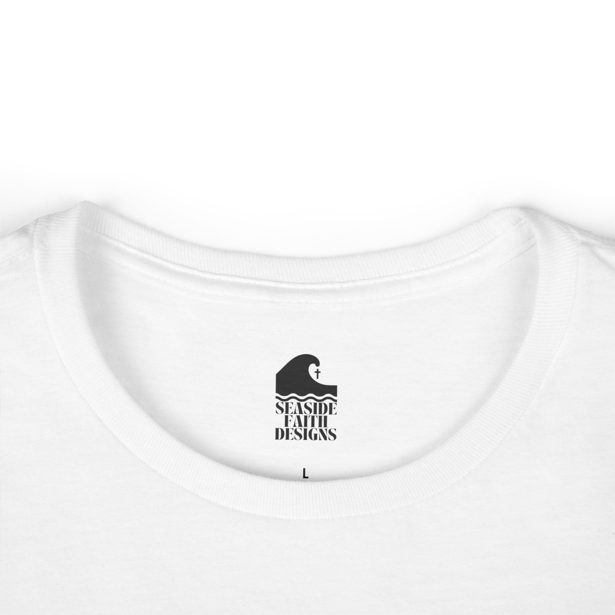 Women’s Softstyle Tee – ABIDE- Charlie Kirk Tribute Shirt (4 colors available)