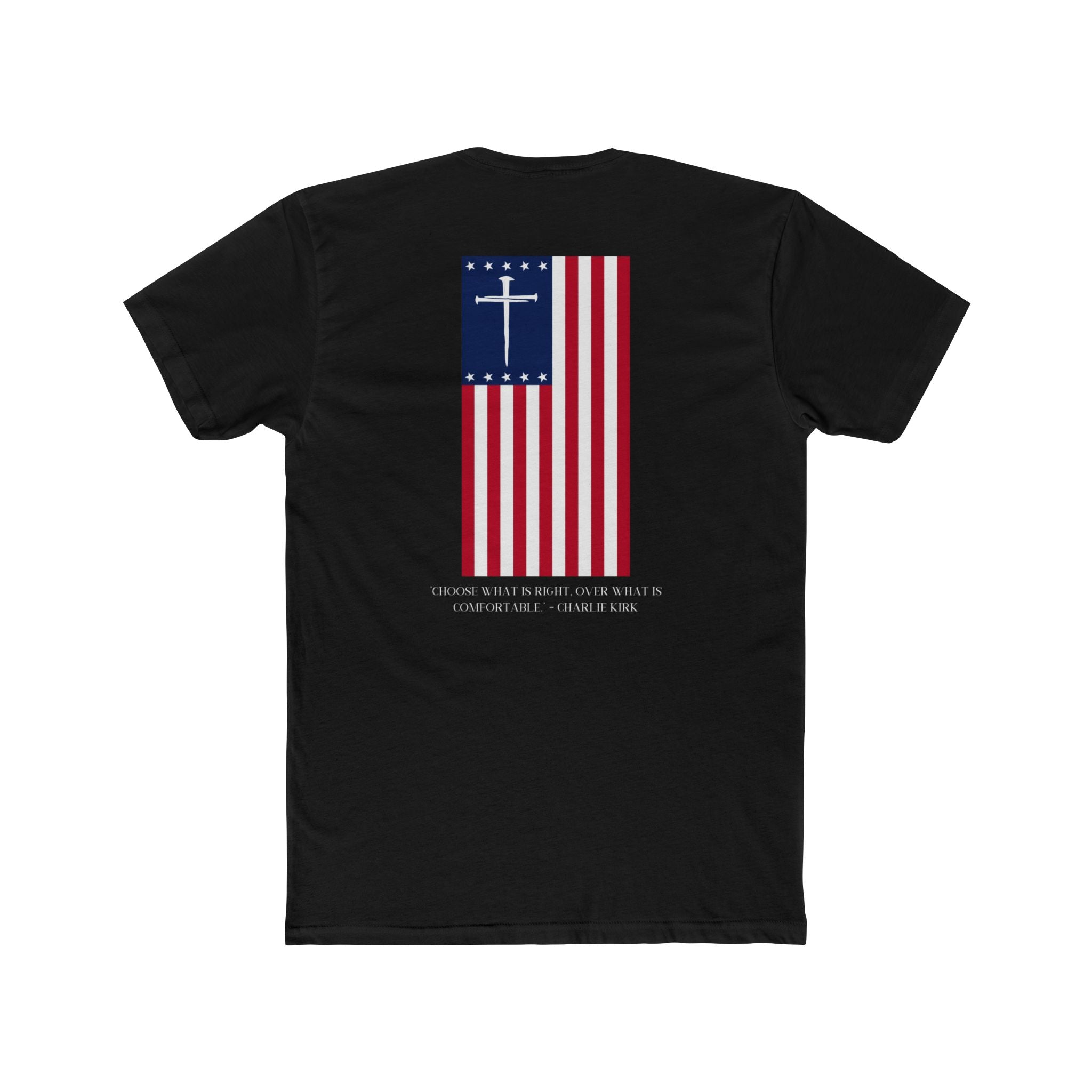 Remember Charlie Kirk – Cotton Crew Tee