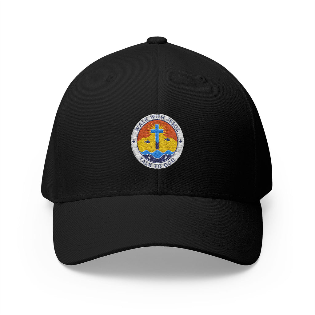 Walk with Jesus, Talk to God Structured Cap