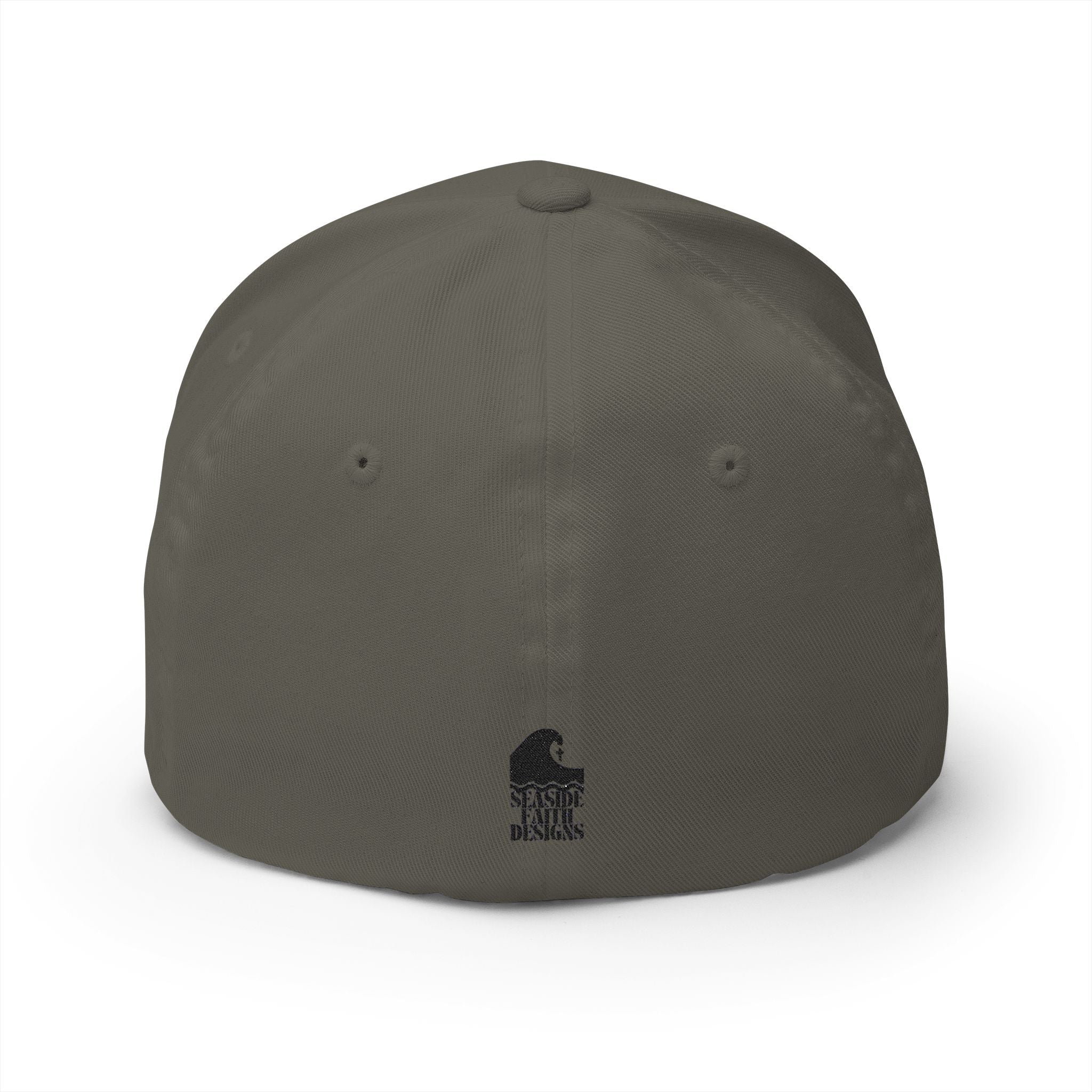 Walk With Jesus, Talk to God | Structured Cap (Black Logo Back)