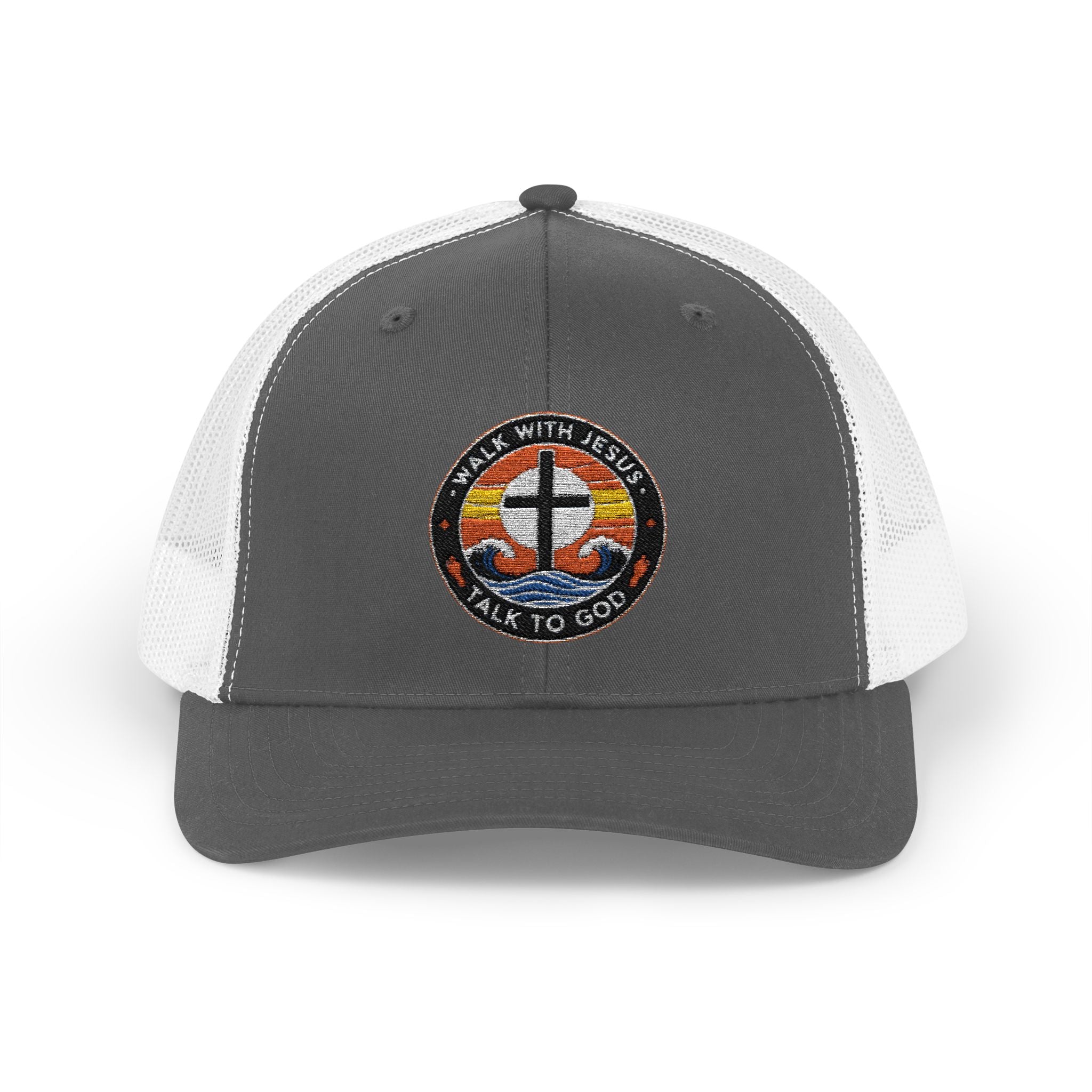 Walk With Jesus – Snapback Trucker Cap