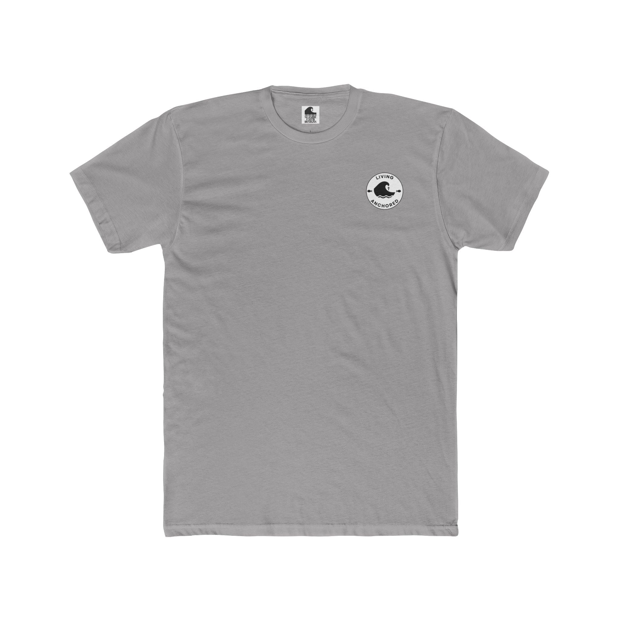 Living Anchored Wave & Bird Faith Tee – Psalm 93:4
