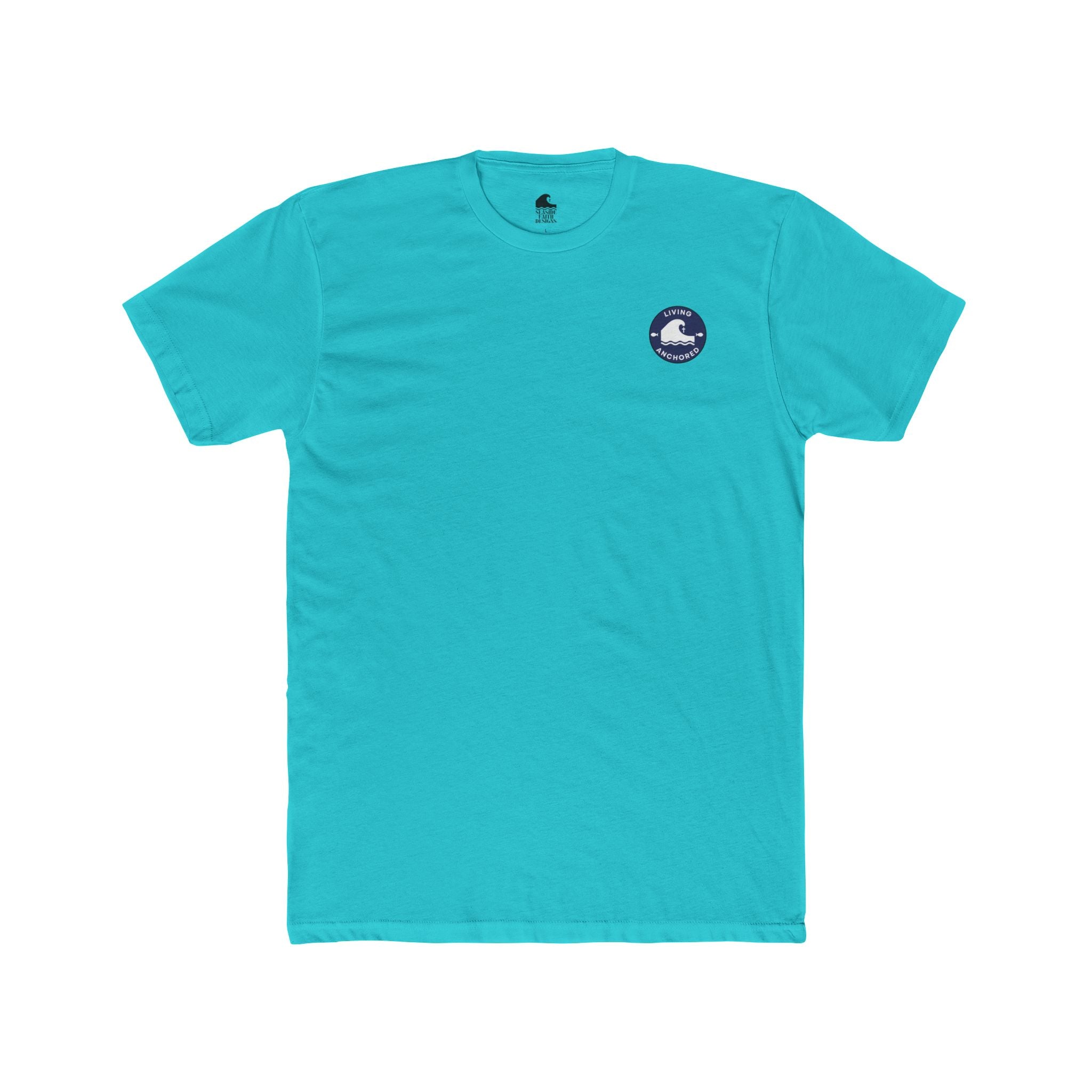 Living Anchored – Well & Living Water Scripture Tee (Unisex Cotton Crew)