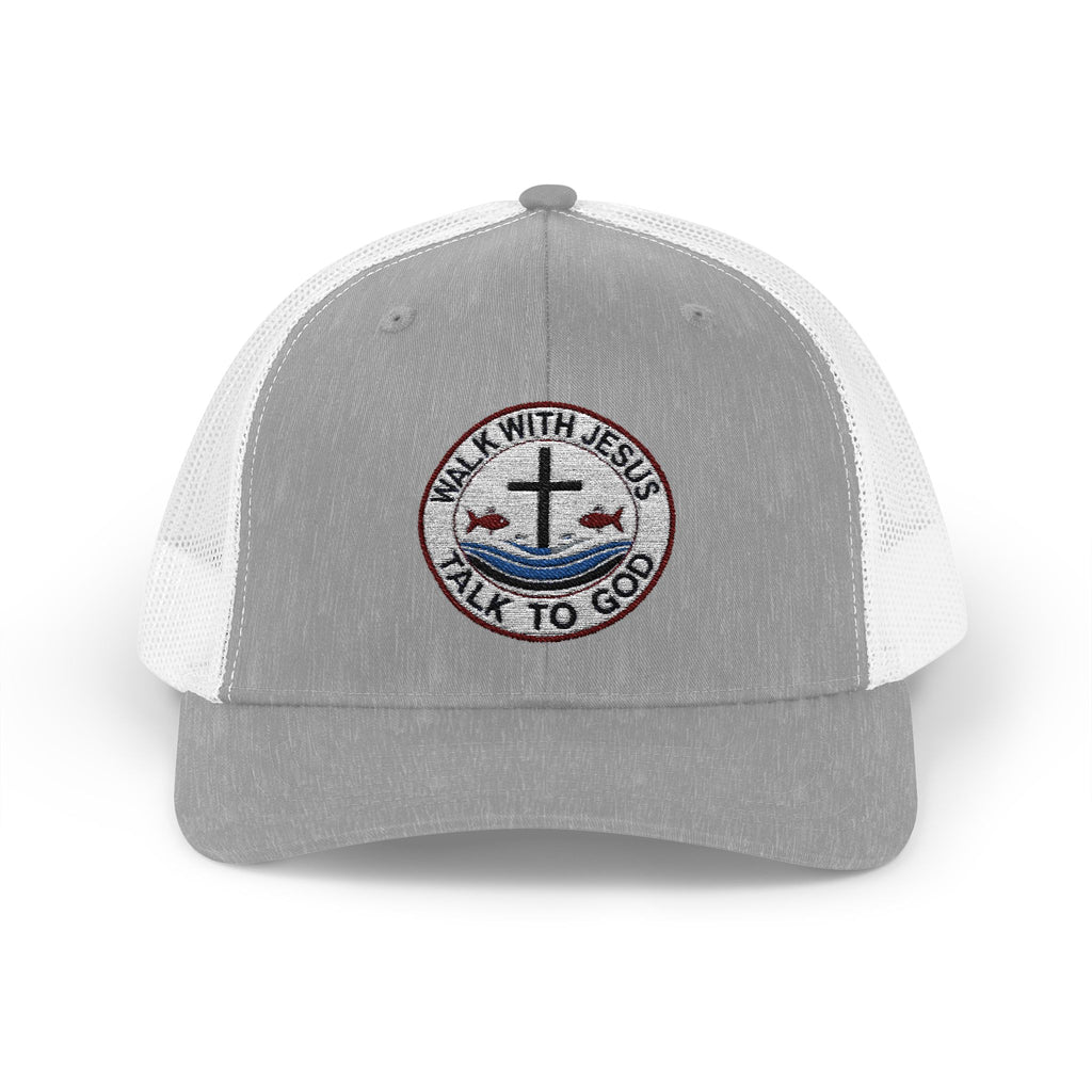 Walk With Jesus, Talk to God – Trucker Hat