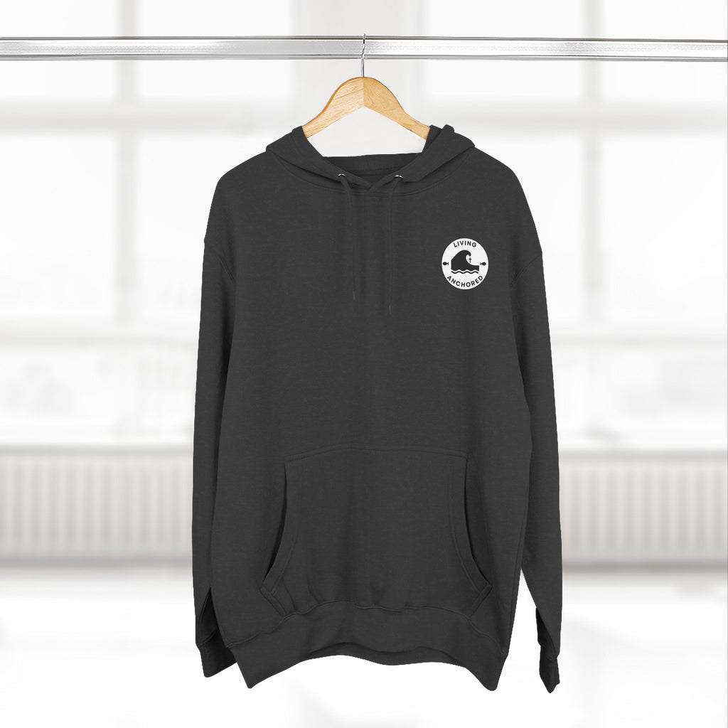 Living Anchored – Well & Living Water Scripture Fleece Hoodie