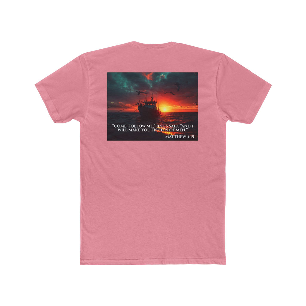 Cotton Crew Tee – Fishers of Men | Matthew 4:19