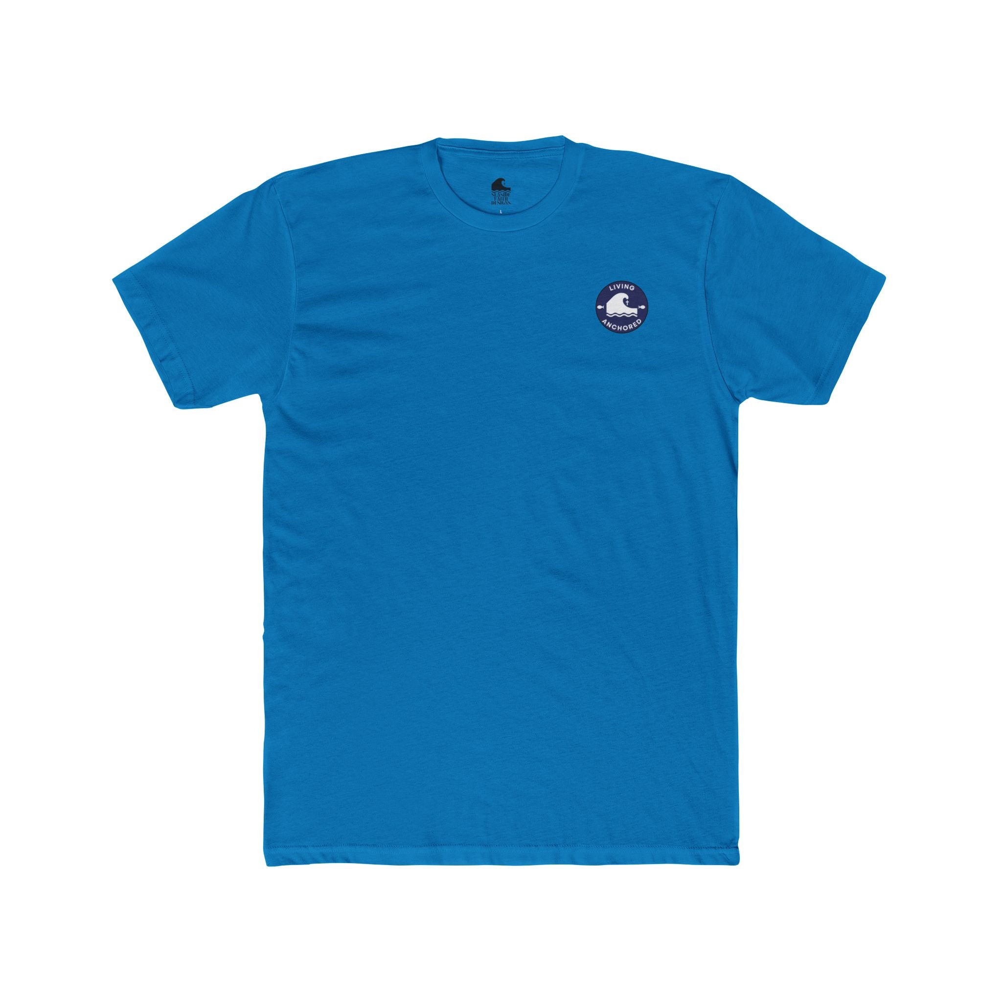 Living Anchored – Well & Living Water Scripture Tee (Unisex Cotton Crew)