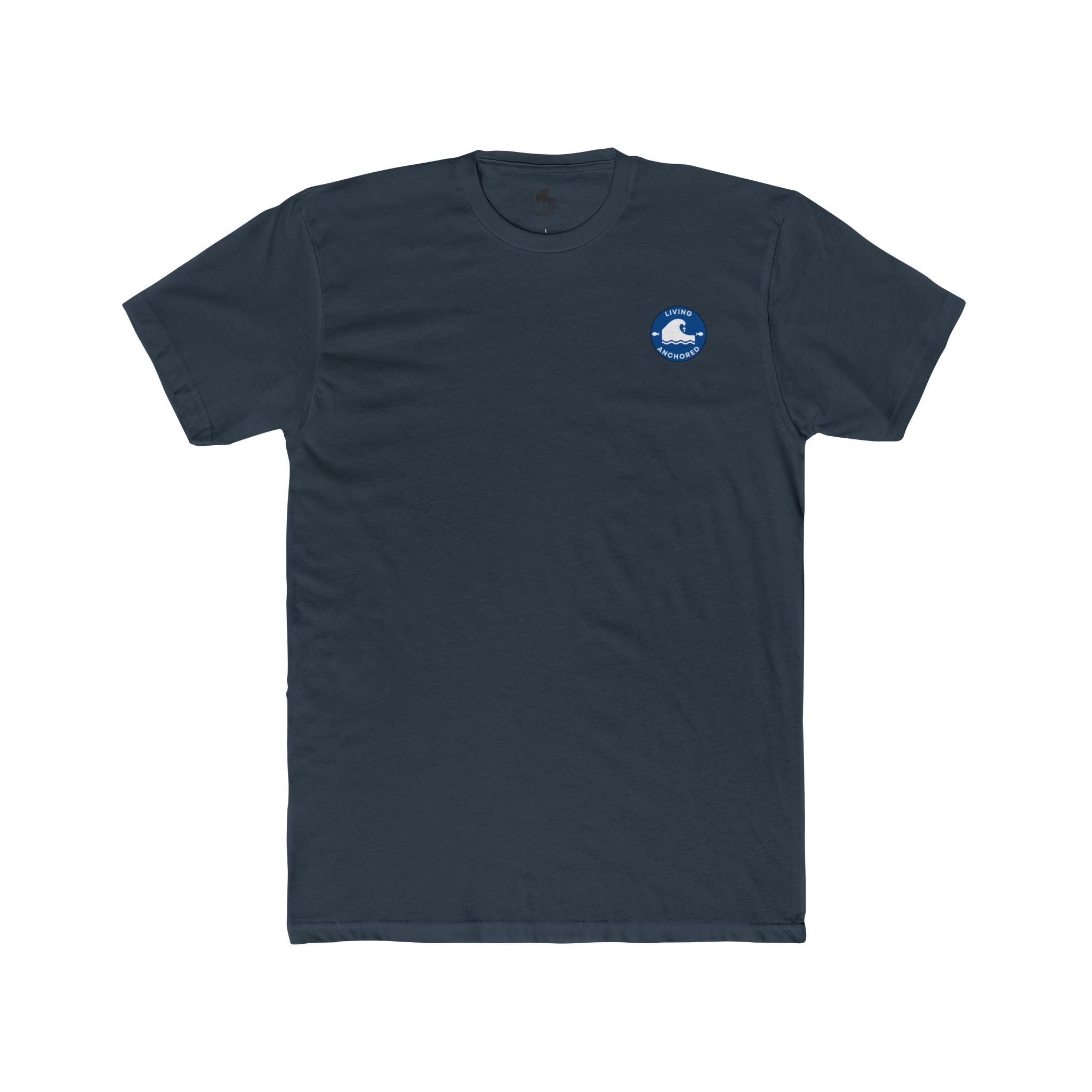 Cotton Crew Tee – Cardinal | Revelation 21:4–5