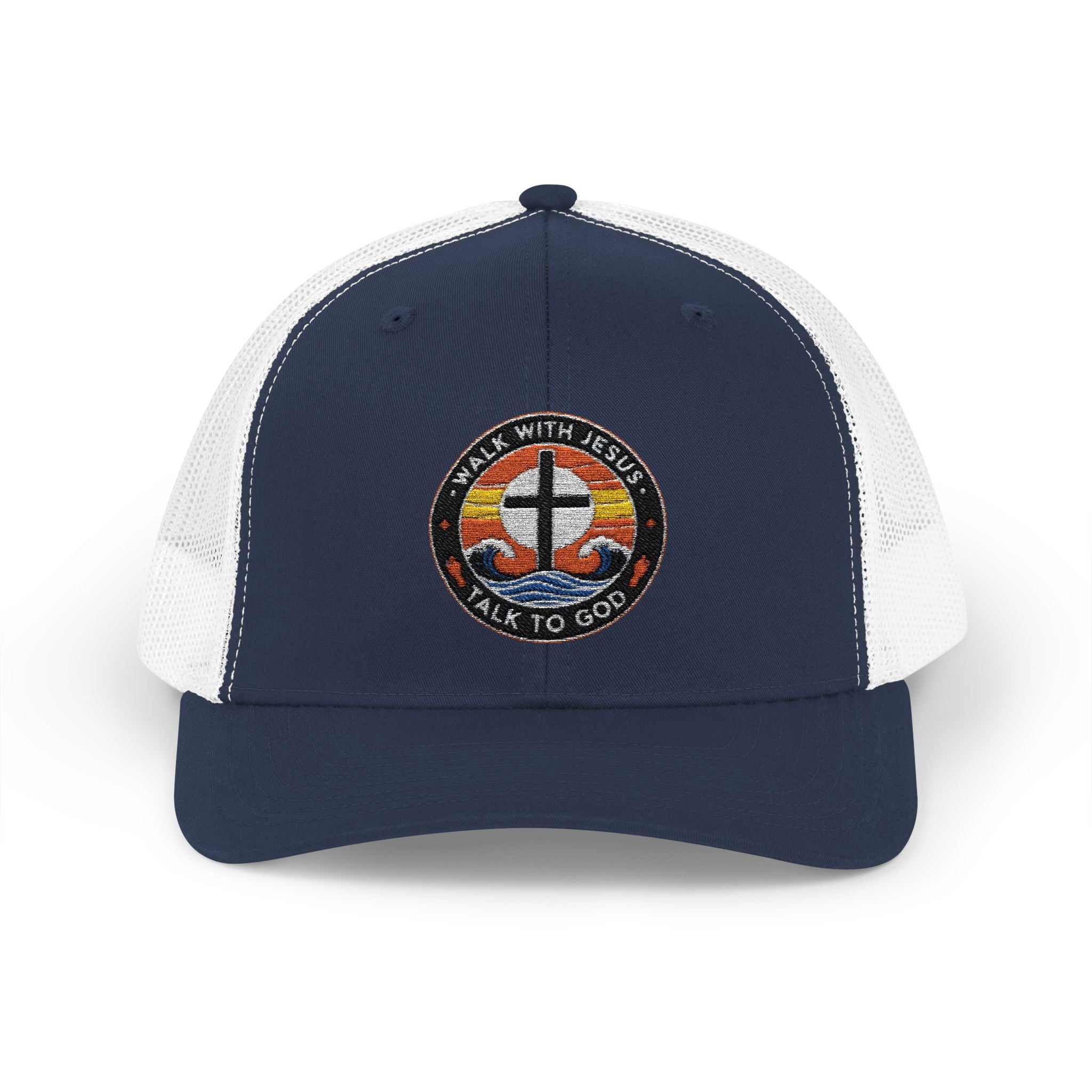 Walk With Jesus – Snapback Trucker Cap