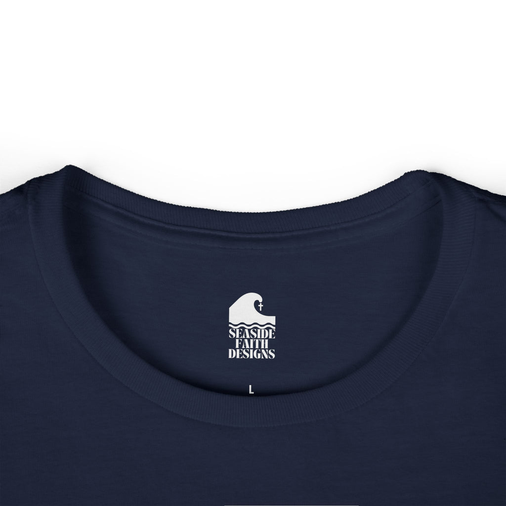 Women’s Softstyle Tee – ABIDE- Charlie Kirk Tribute Shirt (10 colors available)