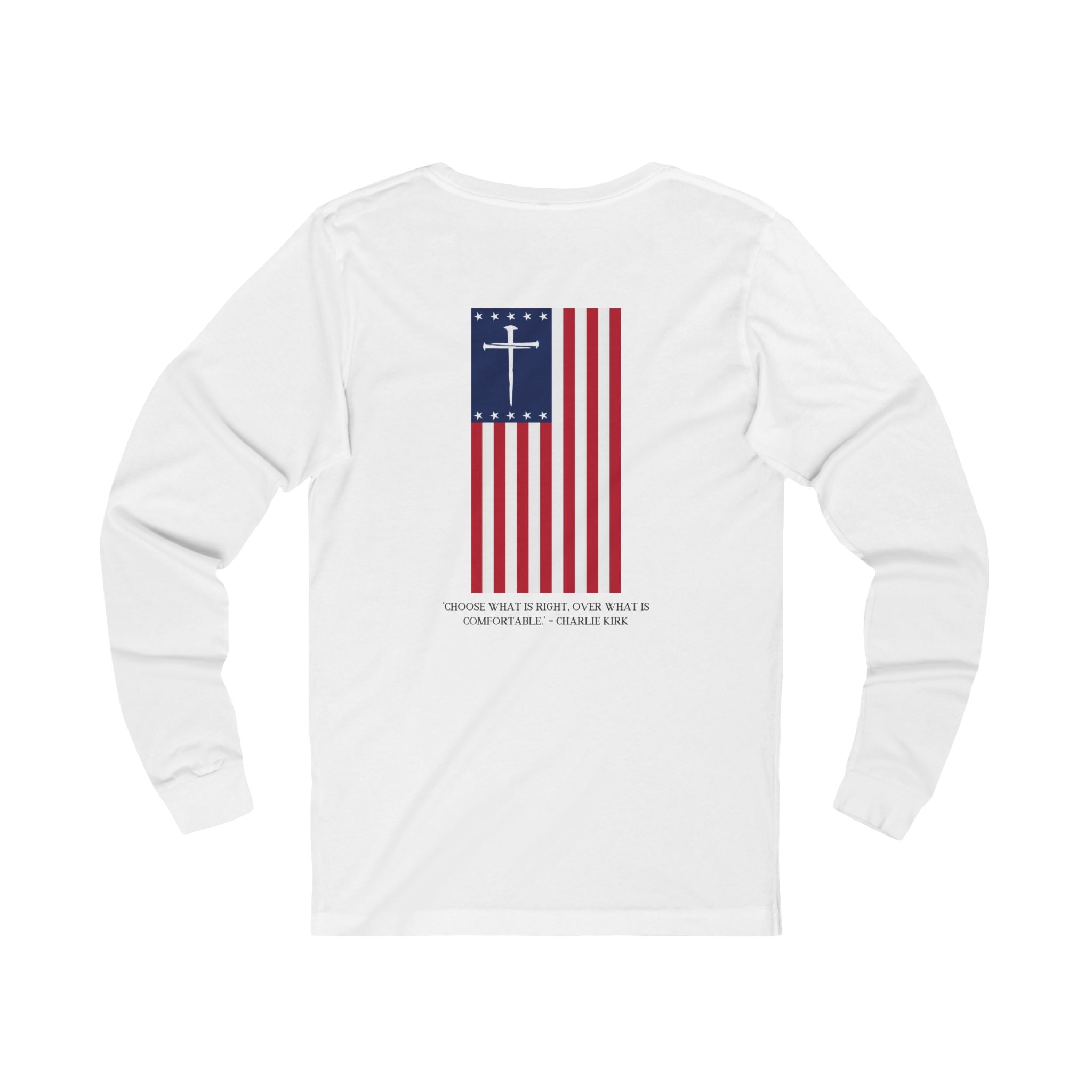 Charlie Kirk Remembrance Long Sleeve Tee (2 colors available)