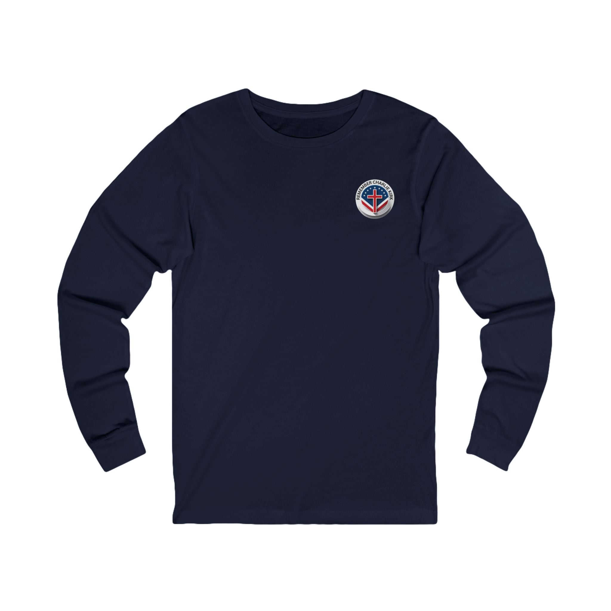 Charlie Kirk Remembrance Long Sleeve Tee (9 colors available)