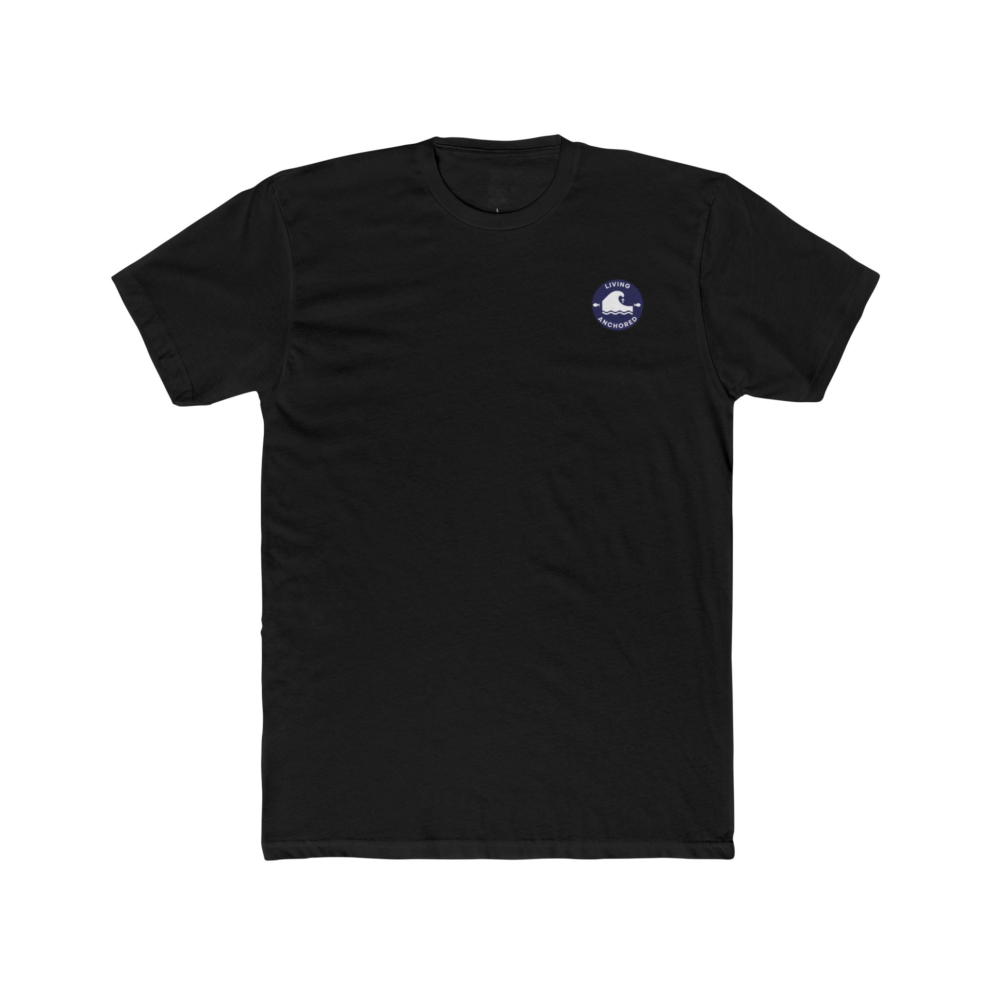 Living Anchored – Well & Living Water Scripture Tee (Unisex Cotton Crew)