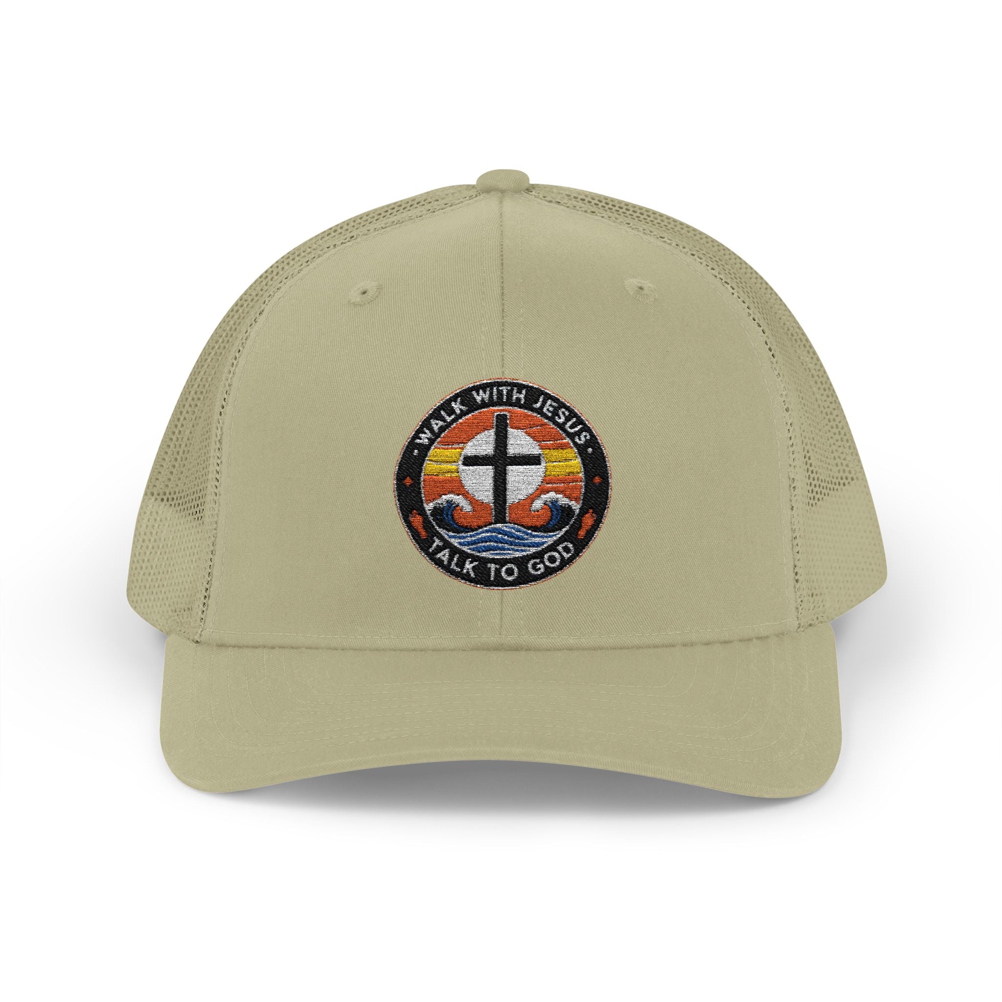 Walk With Jesus – Snapback Trucker Cap
