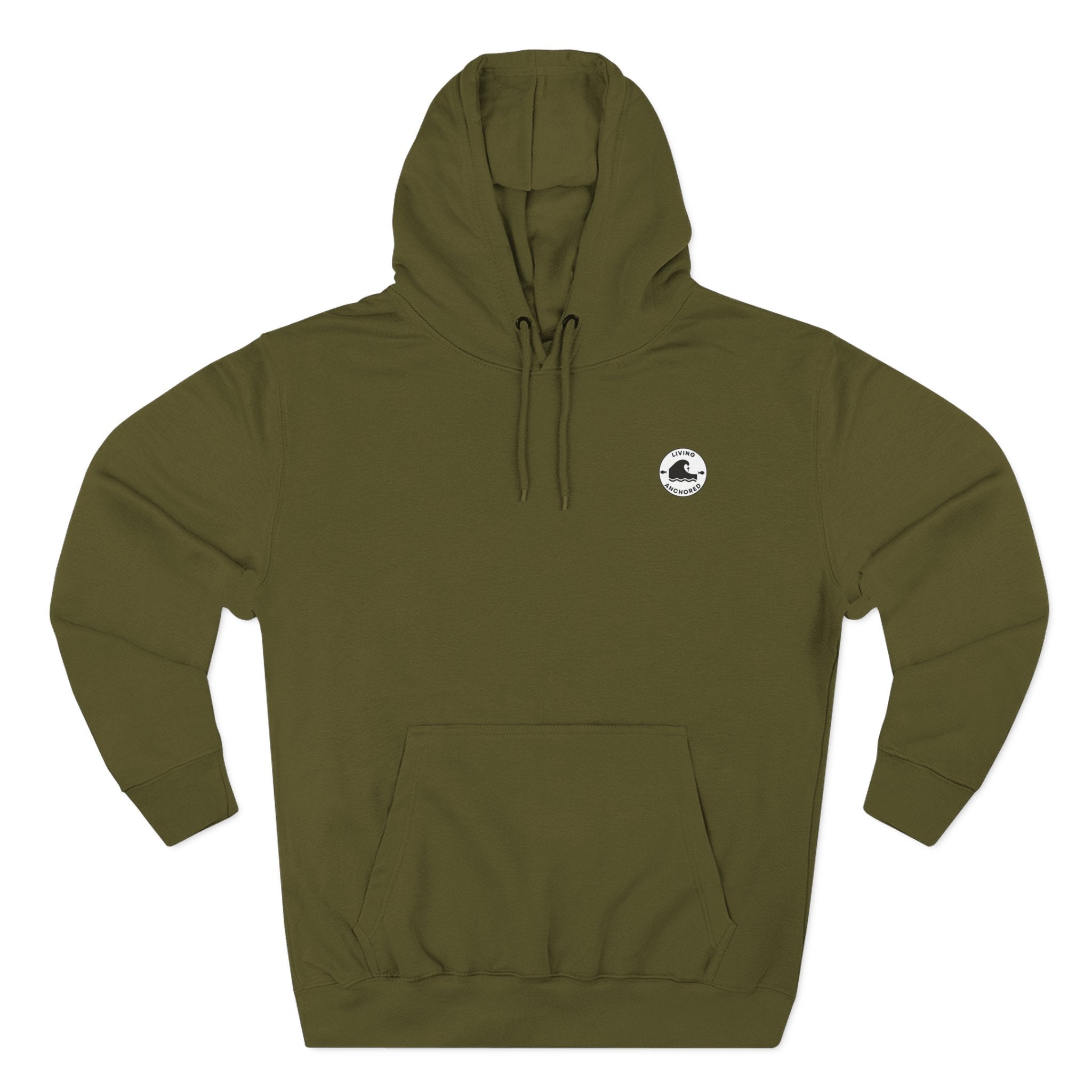 Living Anchored Bird & Wave Hoodie – Mark 11:22-24
