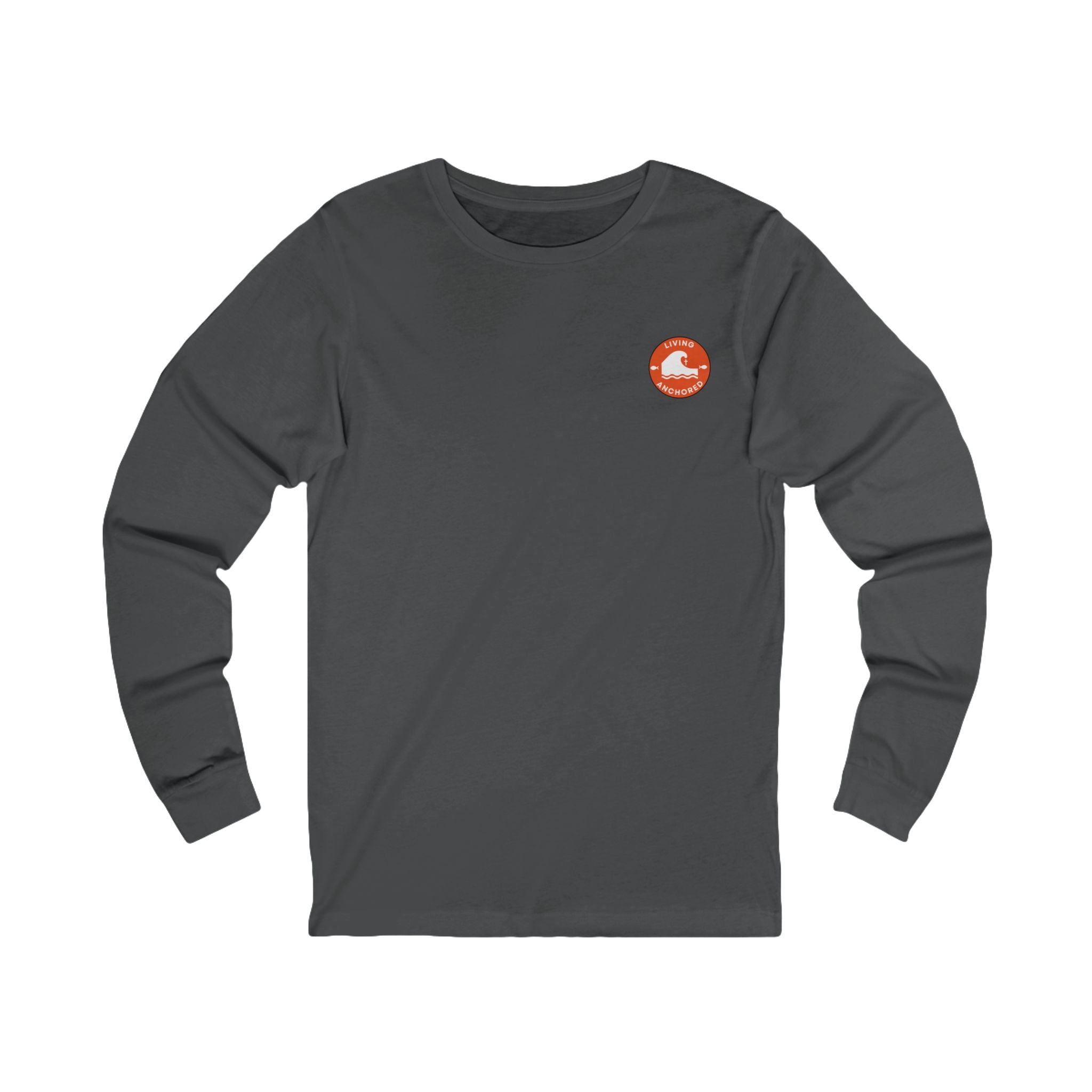 Living Anchored Jersey Long Sleeve Tee – Well at Sunset (John 7:37-38)