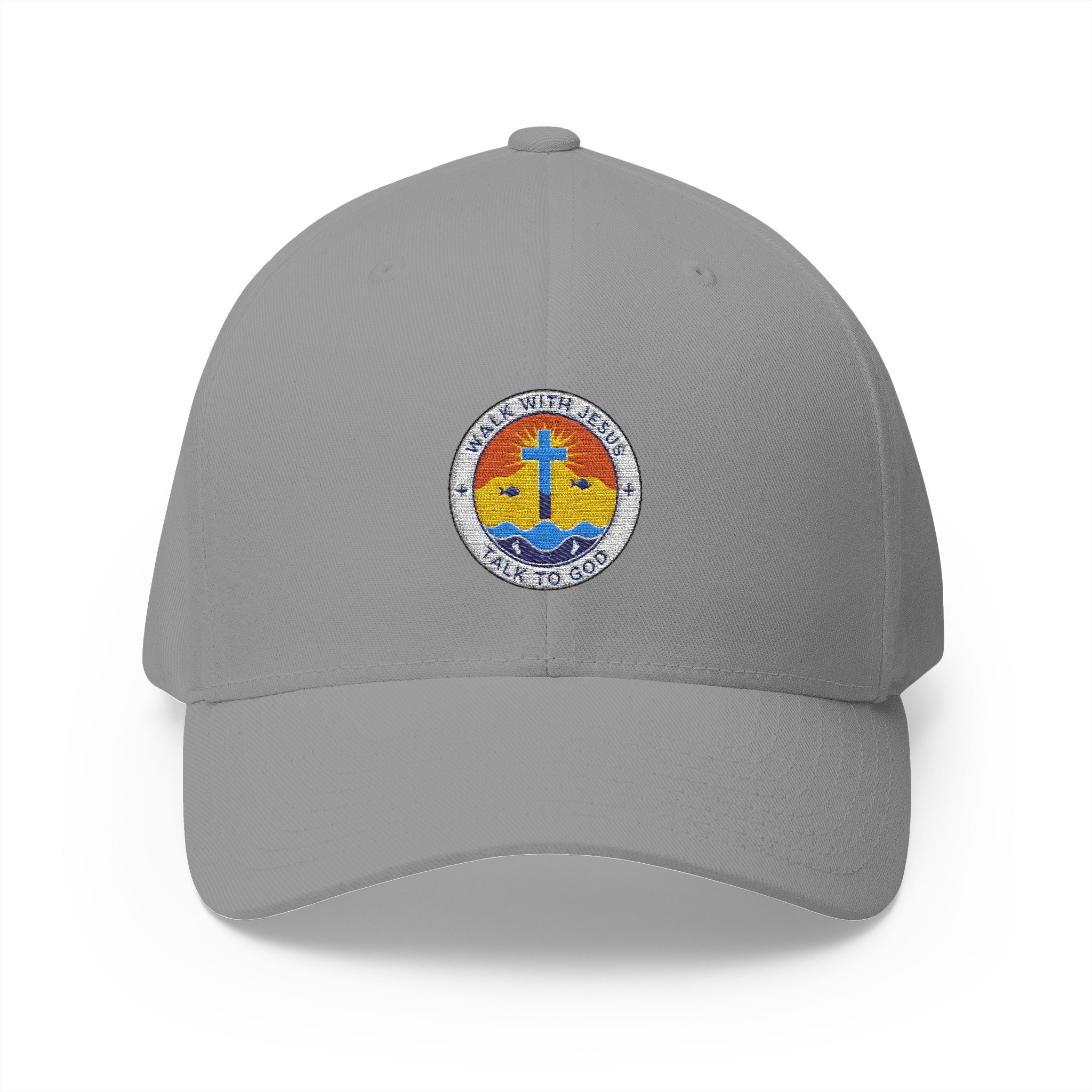 Walk with Jesus Closed-Back Cap 