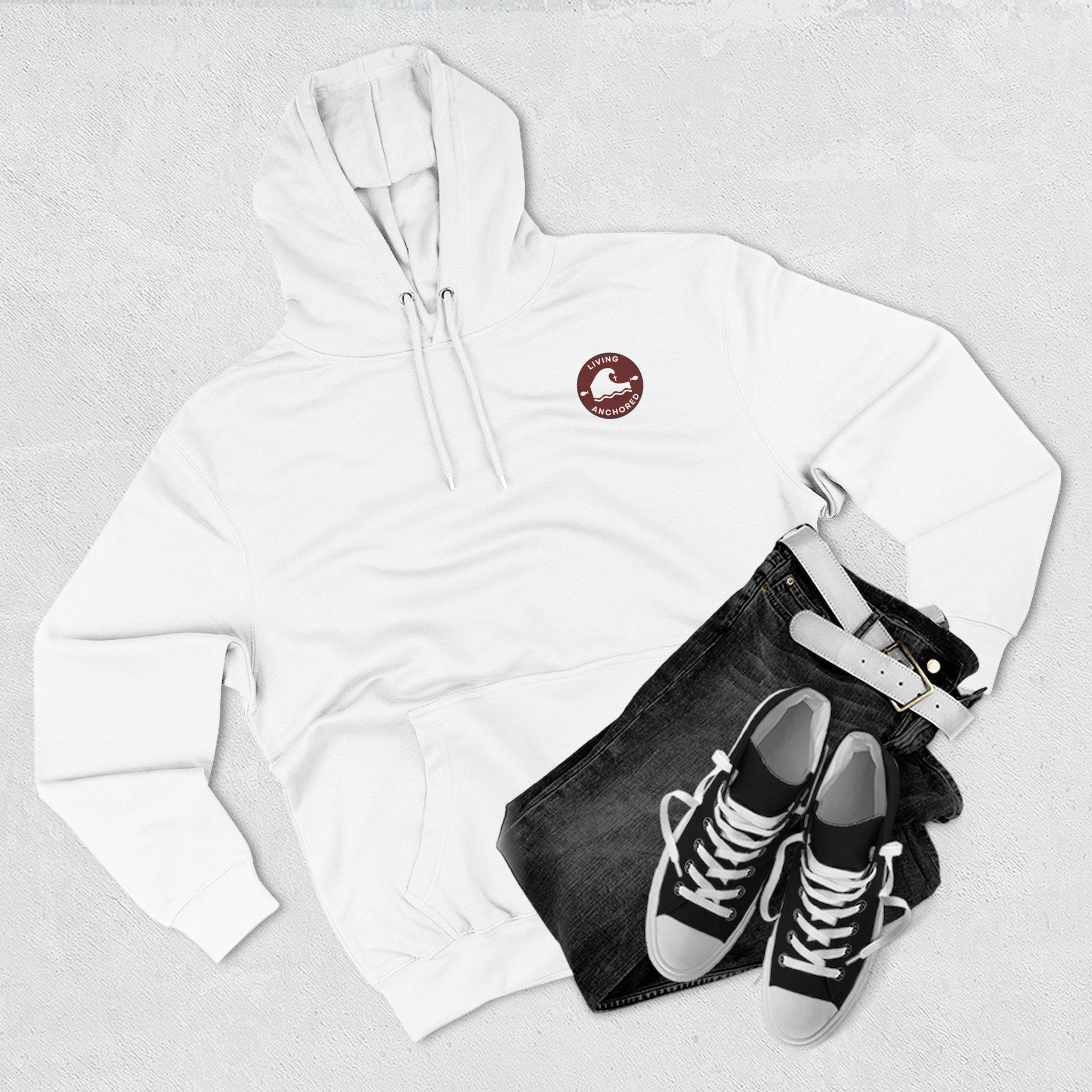 Fleece Hoodie – Fishers of Men | Matthew 4:19