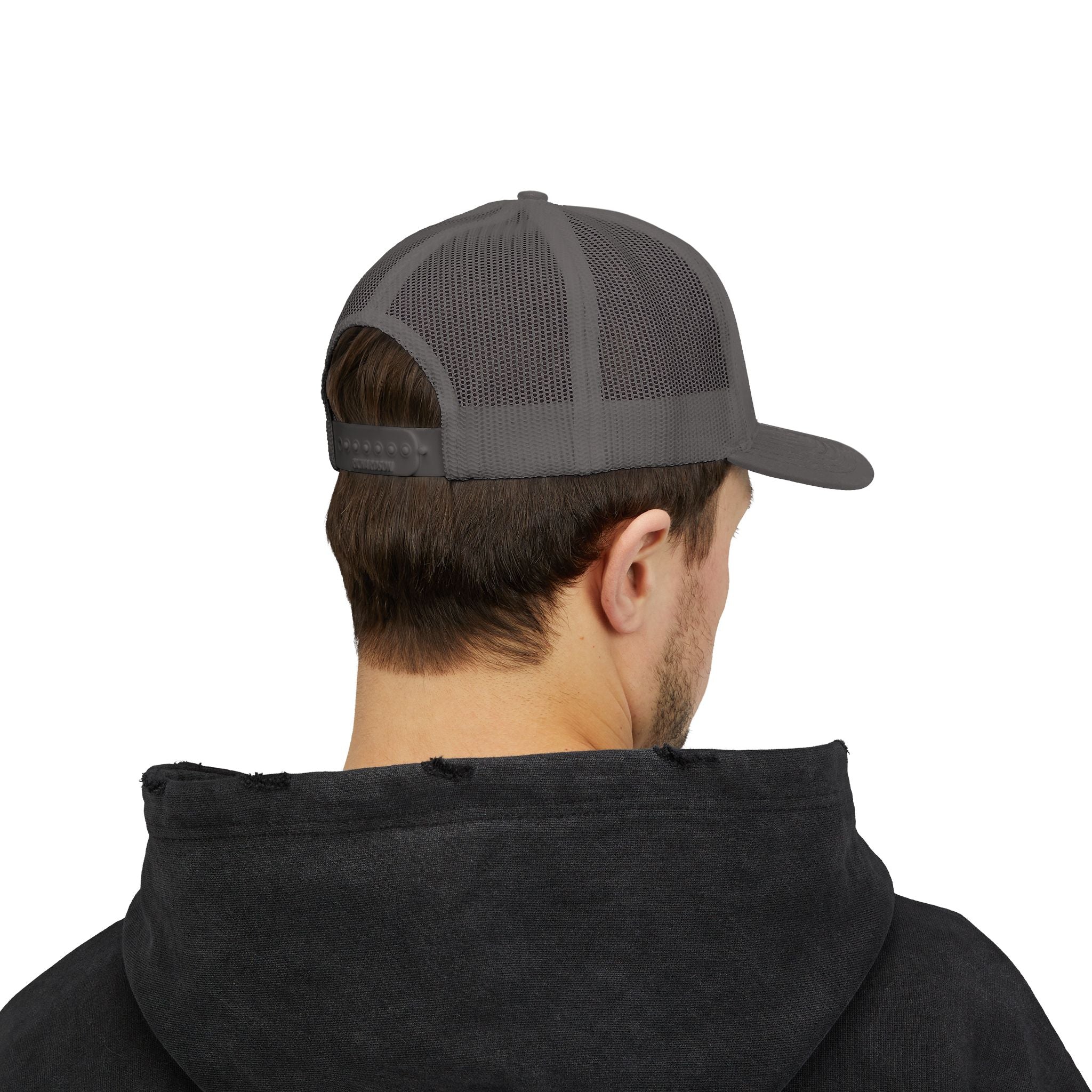 American Flag Cross – Snapback Trucker Cap (16 Colors)